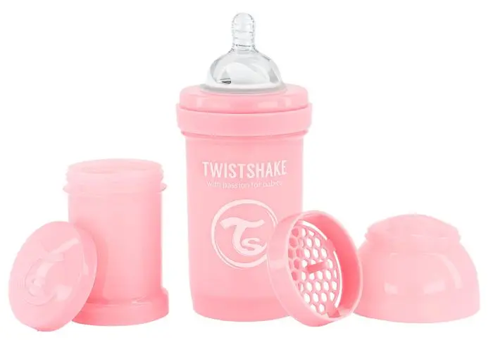 Twistshake Anti-kolikk 180 ml Rosa