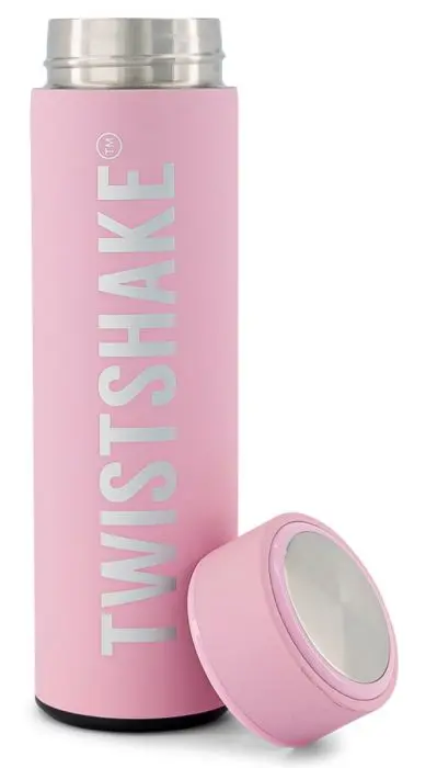 Twistshake Termosflaske 420 ml Rosa