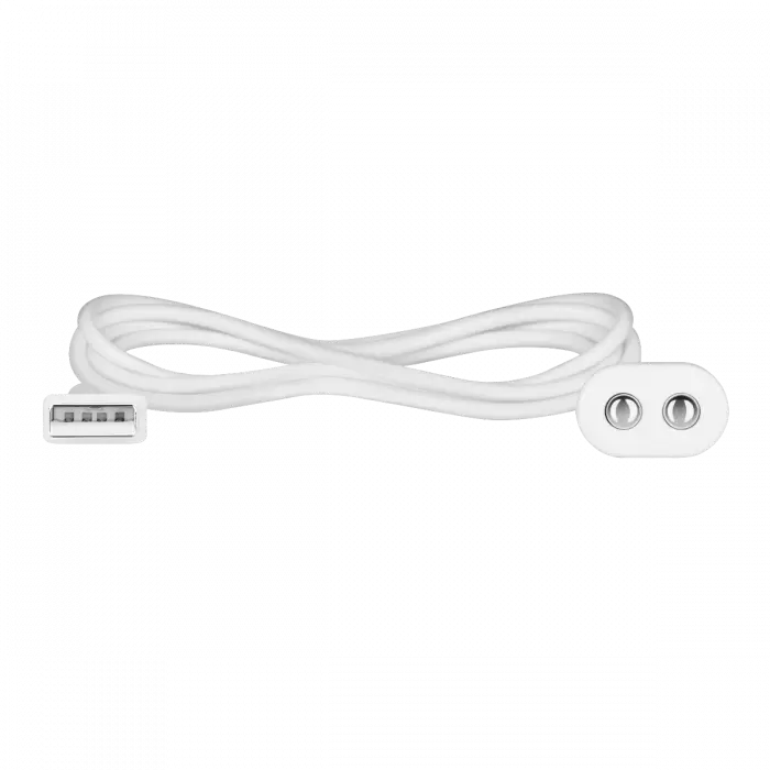 Satisfyer USB Charging Cable White - magnetisk kontakt 1 stk