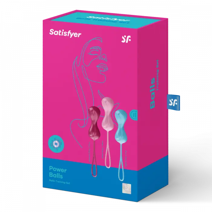 Satisfyer Power Balls Set of 3 vaginakuler 1 stk