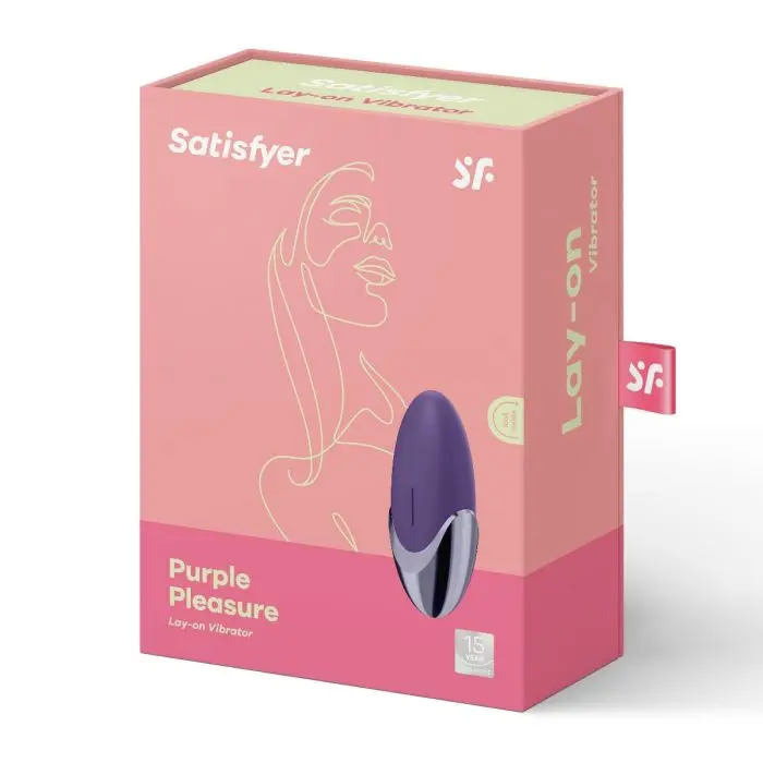 Satisfyer Purple Pleasure Lay-On vibrator 1 stk