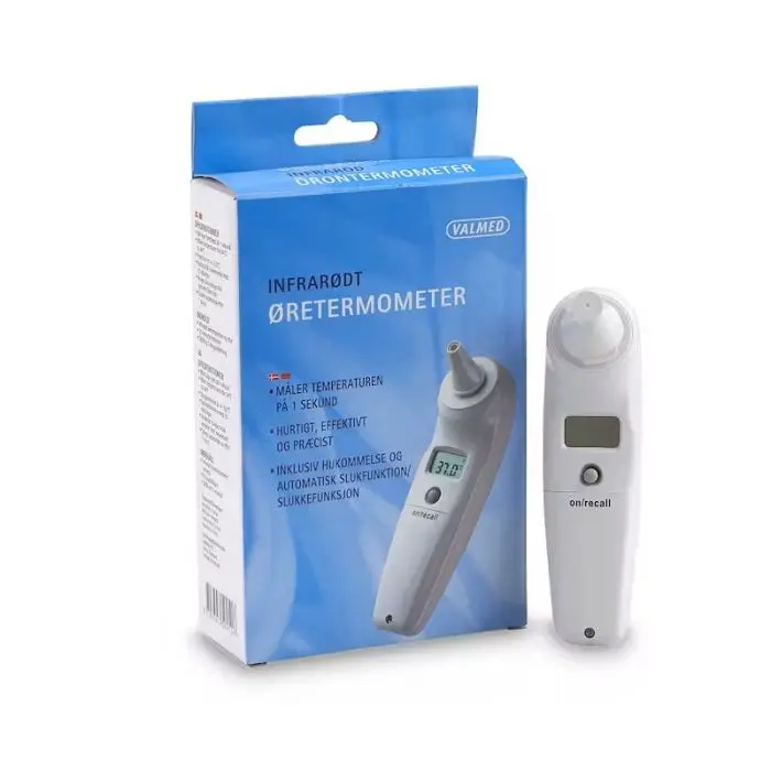 Valmed infrarødt øretermometer 1 stk