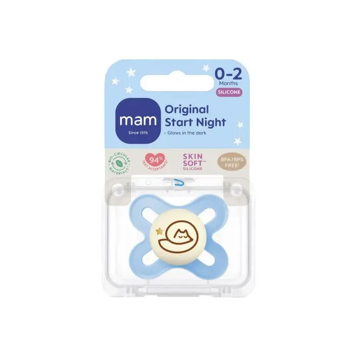 MAM Start smokk Night 0-2m Blue 1 stk