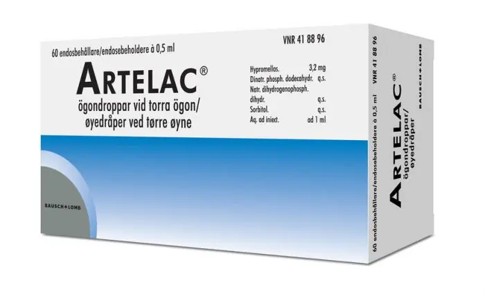 Artelac 3,2 mg/ml øyedråper endosebeholder 60x0,5 ml