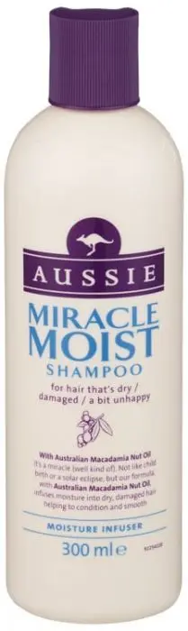 Aussie Miracle Moist Shampoo 300ml