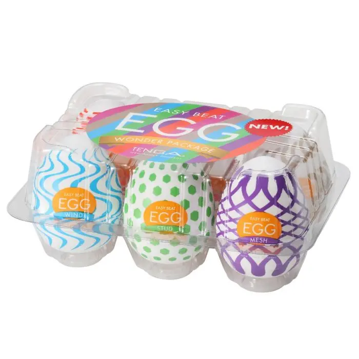 Tenga Egg Variety Pack Wonder onanihjelpemiddel 6 stk