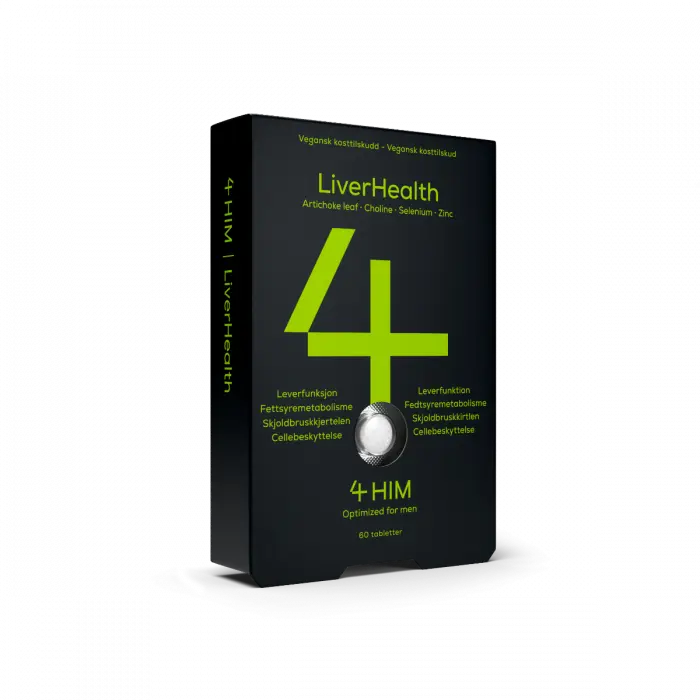 4Him LiverHealth kosttilskudd 60 stk