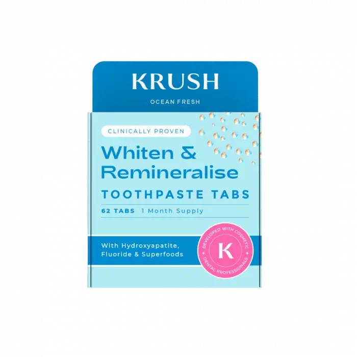 Krush Tannkremtabletter Whiten & Remineralise 62 stk