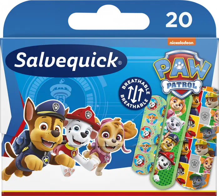 Salvequick Paw Patrol plaster 20 stk