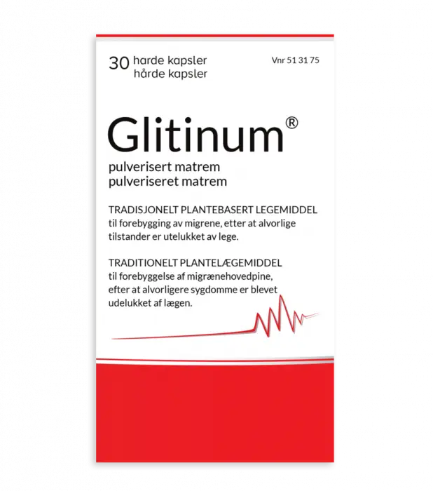 Glitinum kaps 100mg 30 stk