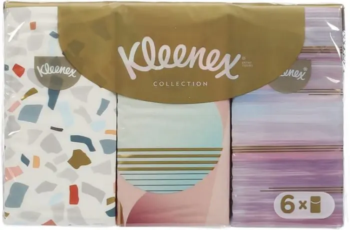 Kleenex Lommetørkle Collection 6pk 54stk