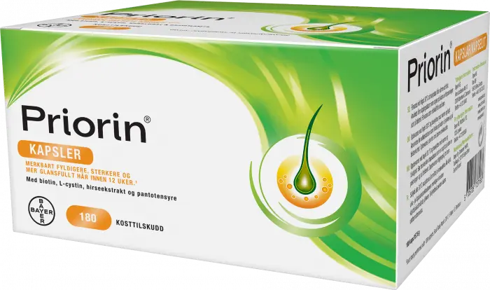 Priorin hårvitamin 180 kapsler