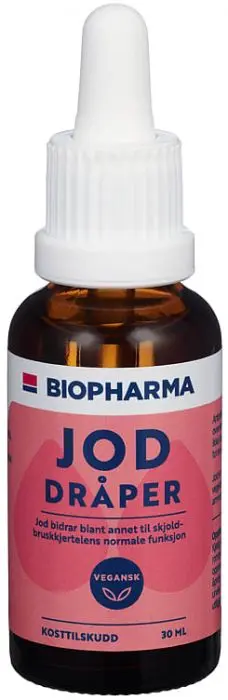 Biopharma Jod Dråper 30ml