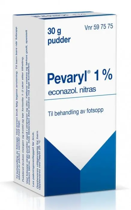 Pevaryl 1% pudder 30 g
