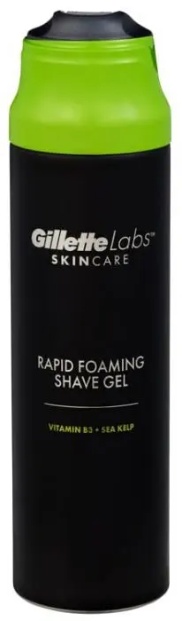 Gillette Labs SkinCare Rapid Foaming Shave Gel 198ml