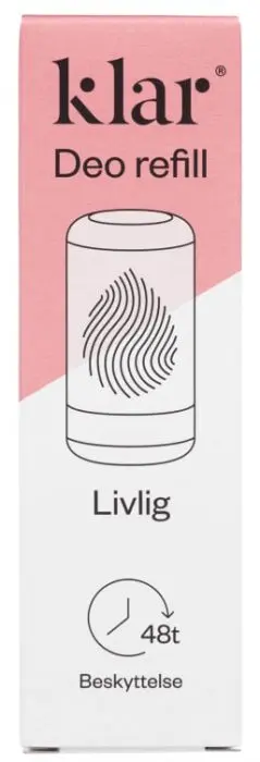 Klar Deo Refill Livlig 45ml