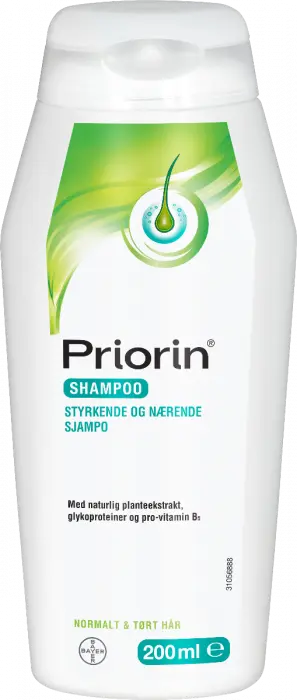 Priorin sjampo normalt og tørt hår 200 ml