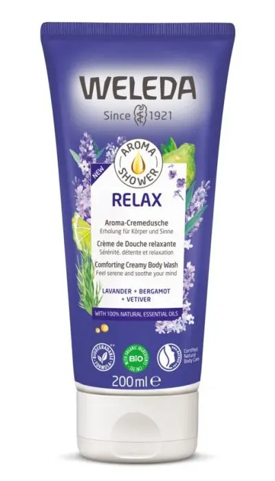 Weleda Relax Shower Cream Lavender 200 ml