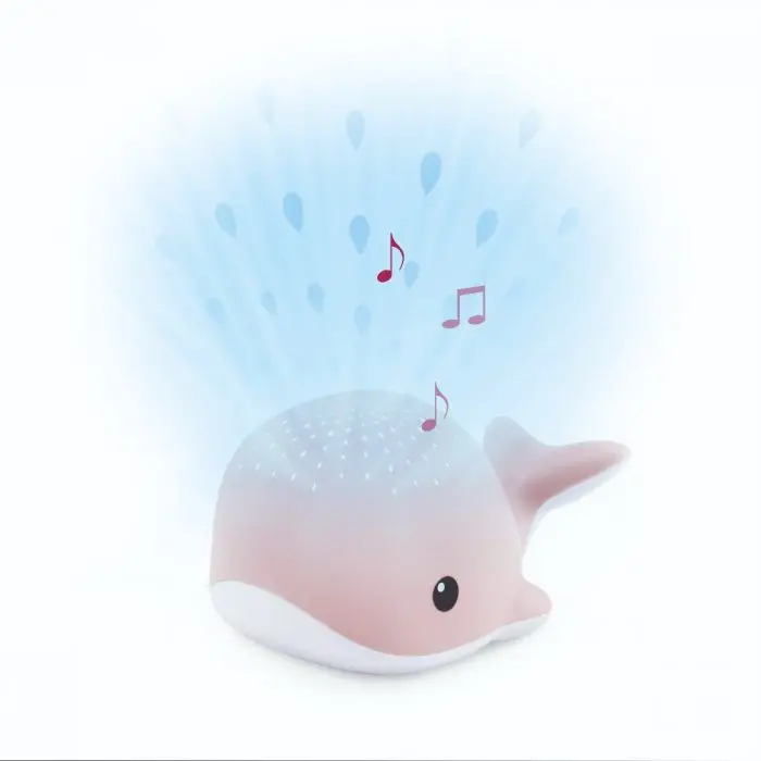 Zazu Wally the Whale Projector Rosa