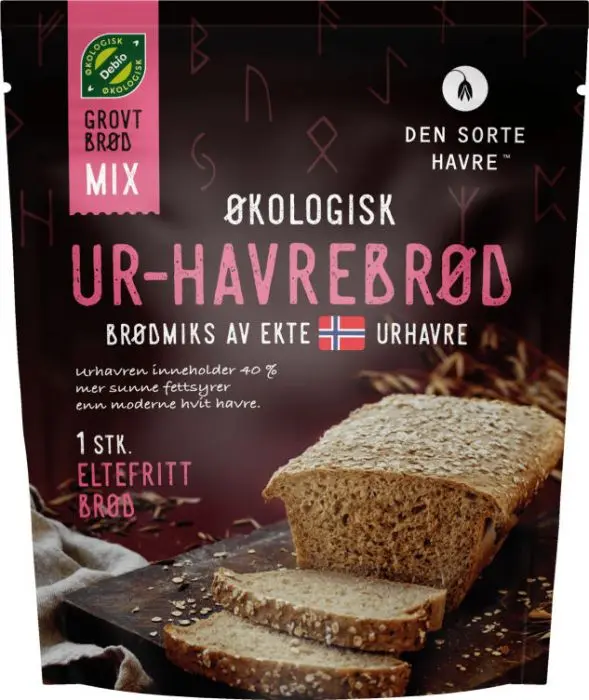 Den Sorte Havre svarthavrebrød 510 gram