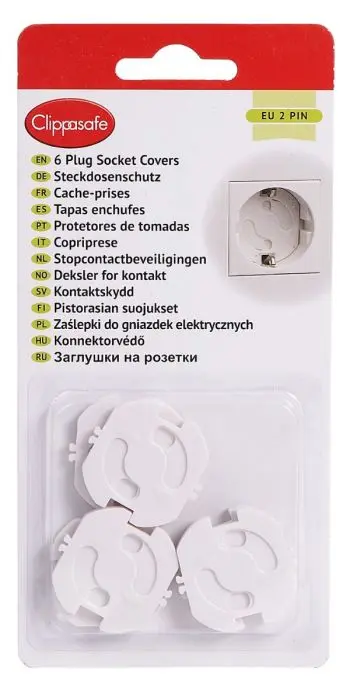 Clippasafe kontaktbeskyttelse 6 stk 