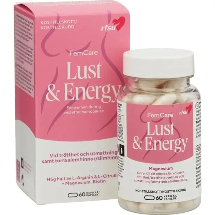 RFSU FemCare Lust & Energy 60 kapsler