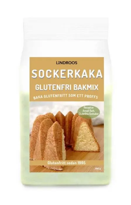 Lindroos glutenfri bakemiks sukkerbrød 400 g