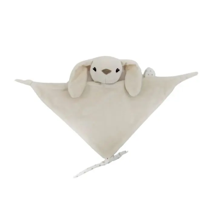 Carlo Baby koseklut kanin med smokkeholder beige 1 stk