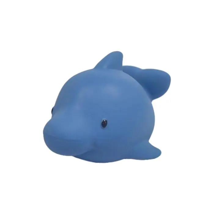 Carlo Baby bite- og badeleke delfin blå 1 stk