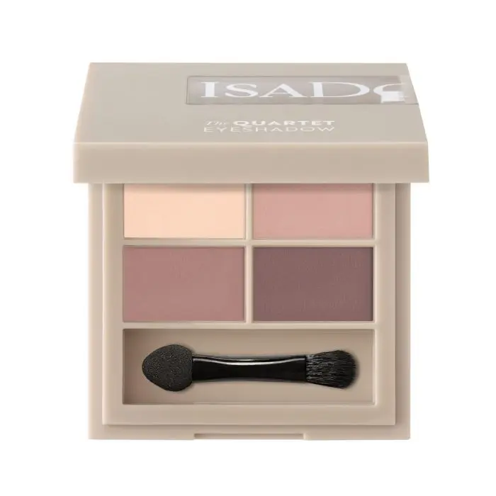 ISADORA The Eyeshadow Quartet 01 Muddy Nudes 3,5 g