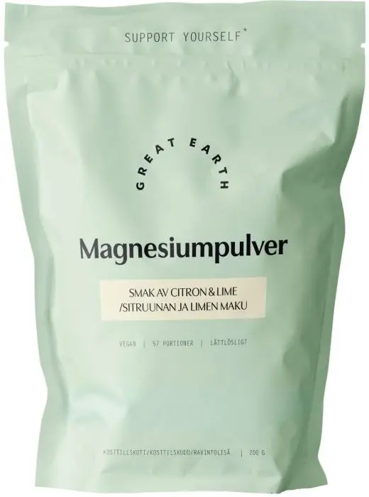 Great Earth Magnesiumpulver 200 gram