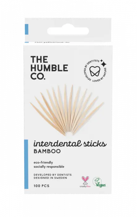 The Humble Co. Bamboo Toothpicks 100P 100stk