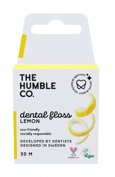 The Humble Co. Dental Floss Lemon 50 M 1stk