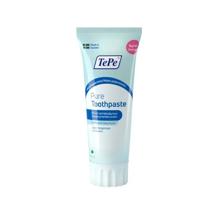 TePe Pure Toothpaste mild peppermynte 75 ml