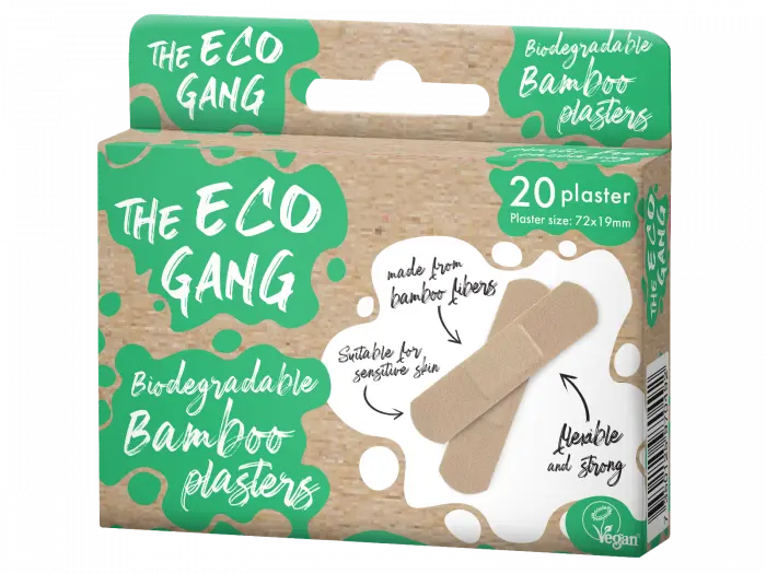 The Eco Gang Bambusplaster normal 25 stk
