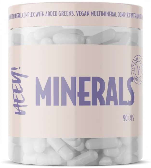 Heey! Multimineral + Greens 90 kapsler