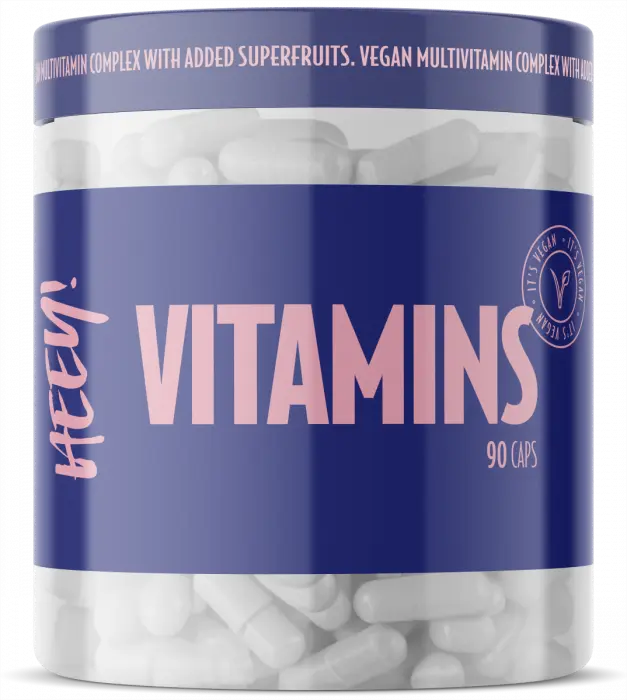 Heey! Multivitamin + Superfruits 90 kapsler