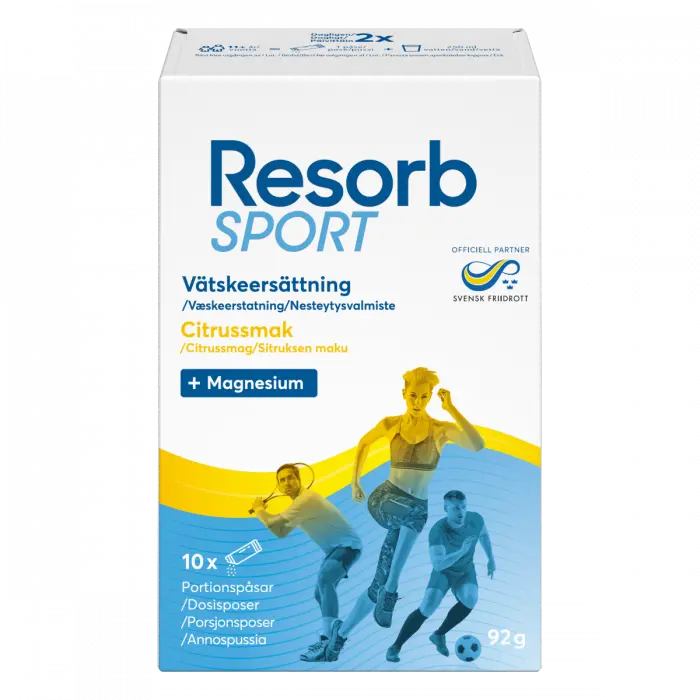 Resorb Sport Sitron 10 stk