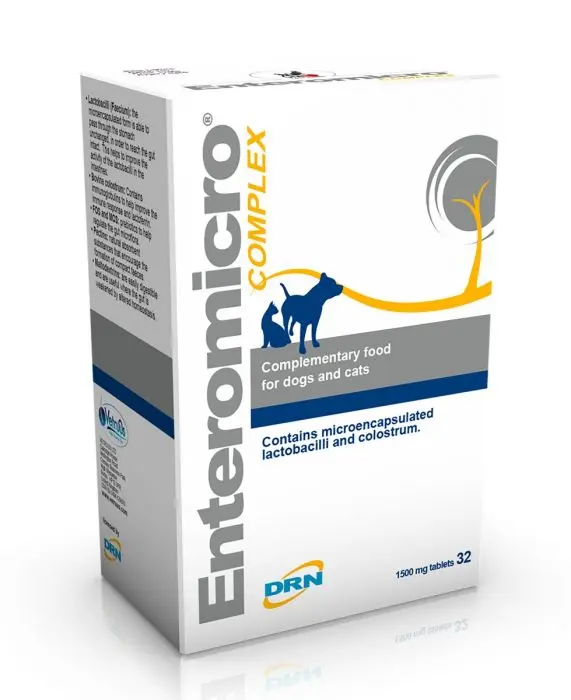 DRN Enteromicro Complex Fôrtilskudd tabletter 32 stk