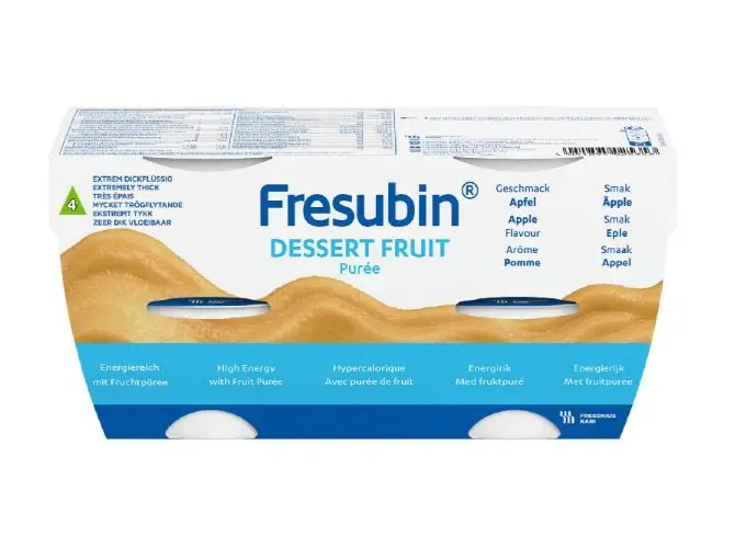 Fresubin Dessert Fruit næringspuré eplesmak 4x125 g