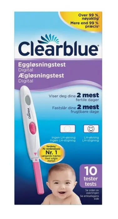 Clearblue Digital Eggløsningstest 10stk