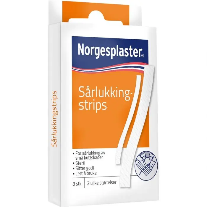 Norgesplaster Sårlukkingsstrips 8stk