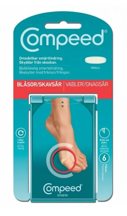 Compeed Gnagsårplaster Small 6stk