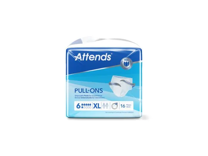 Attends Pull-Ons 6 Xl bleiebukse 16 stk