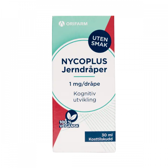 Nycoplus Jerndråper 1 mg/dråpe 30 ml