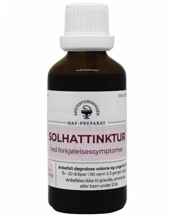 Solhattinktur NAF dråper 50 ml
