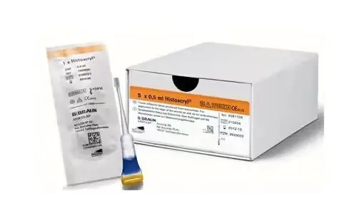 Histoacryl vevslim ampulle 5x0.5 ml