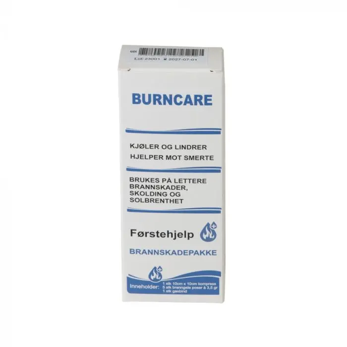 Burncare brannskadepakke 1 stk