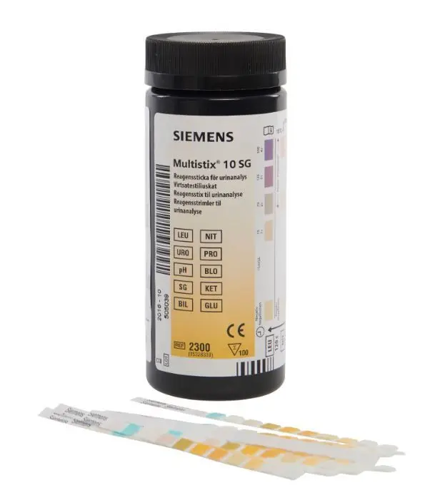 Siemens Multistix 10 Sg 2300 strimler 100 stk