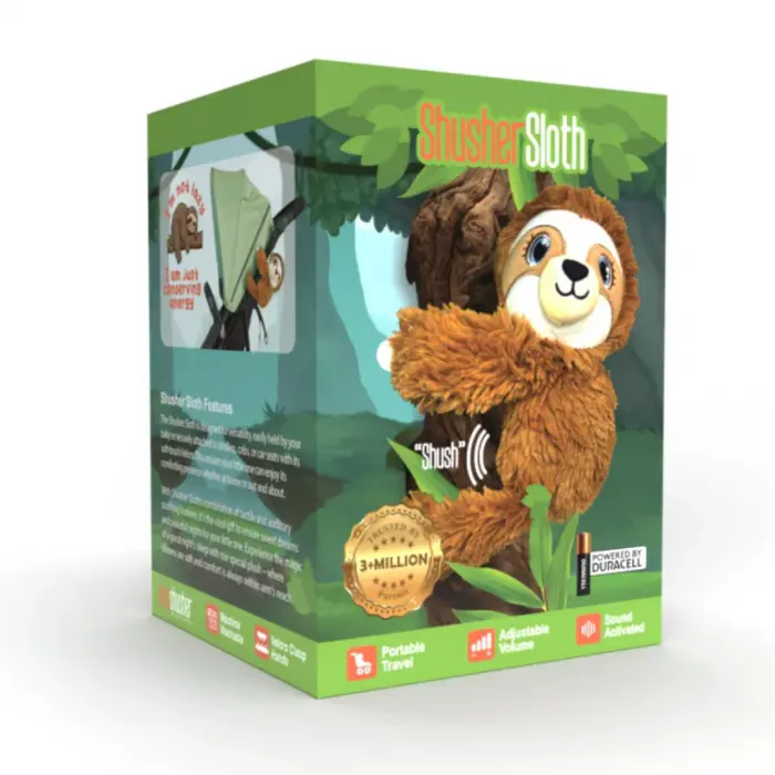 BabyShusher Shusher Sloth søvnhjelpemiddel 1 stk